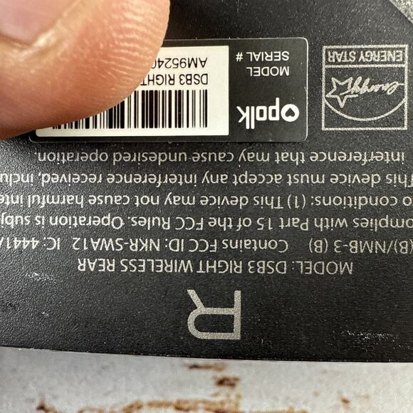 Polk Audio DSB3 Wireless Rear Surround Speaker System DN008721 Right Only - Picture 5 of 5